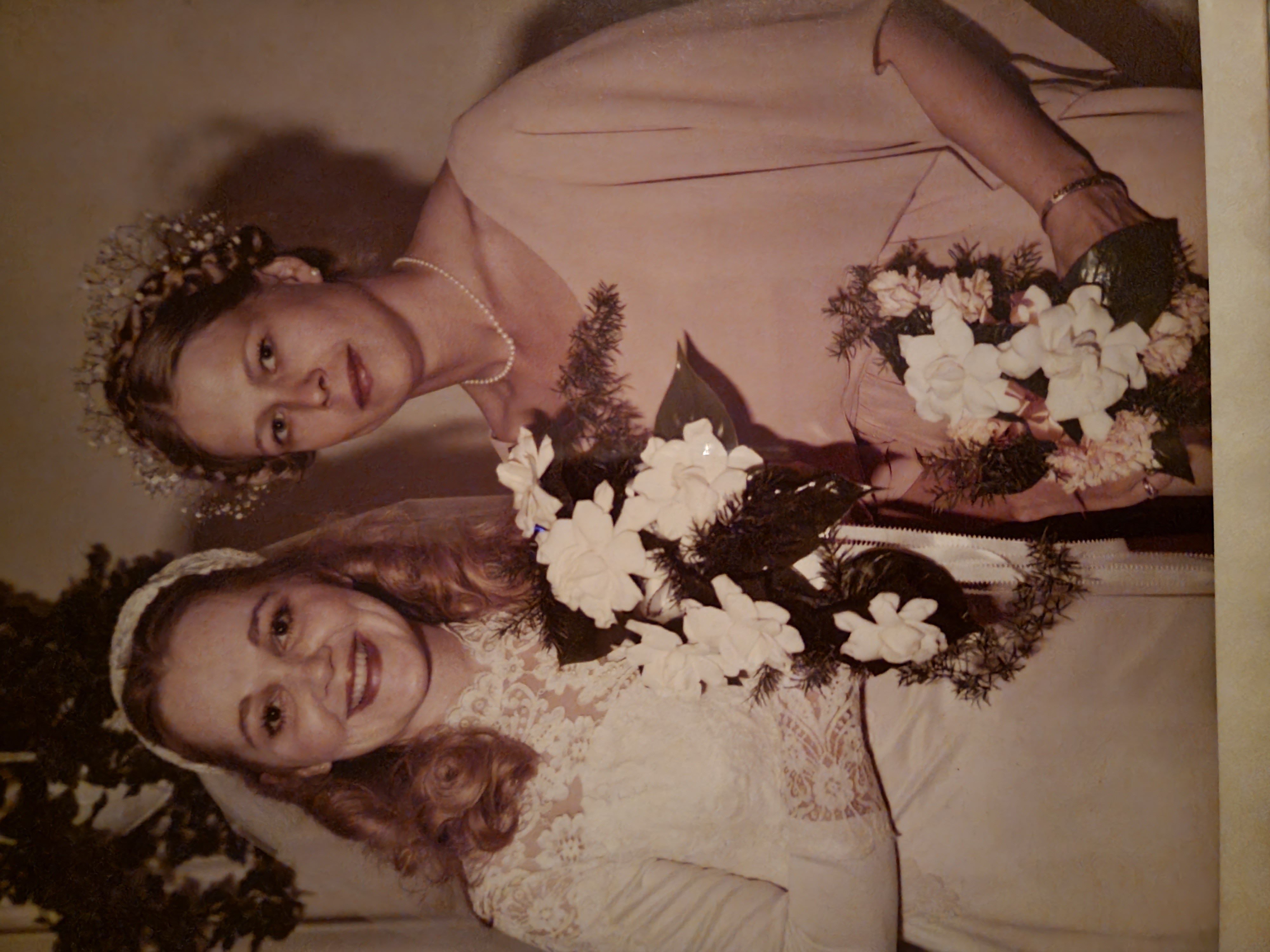 Kathy Geary and Theresa Collins (Maid of Honor)