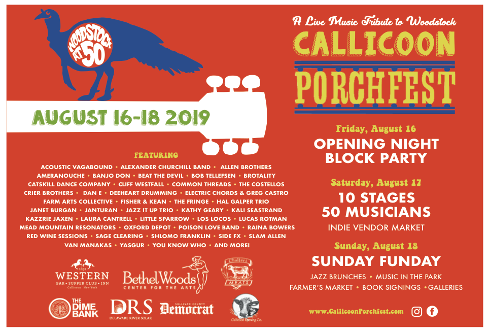 Callicoon PorchFest 2019